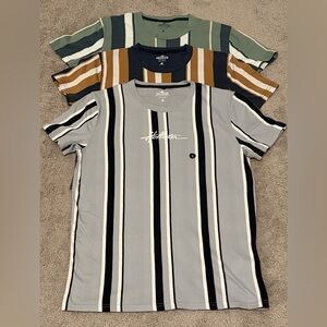 Hollister Mens 3 Pack T Shirts Sz Small **Read Description** 2 Brand New/ 1 Worn